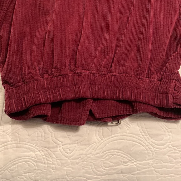 Free People Maroon Corduroy Jacket - Picture 9 of 14